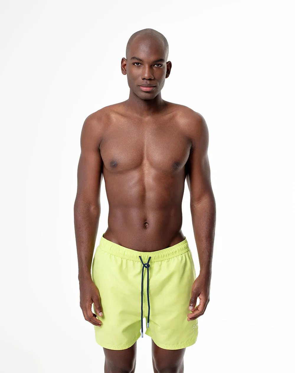 Pantaloneta de baño verde hombre sold by Gef