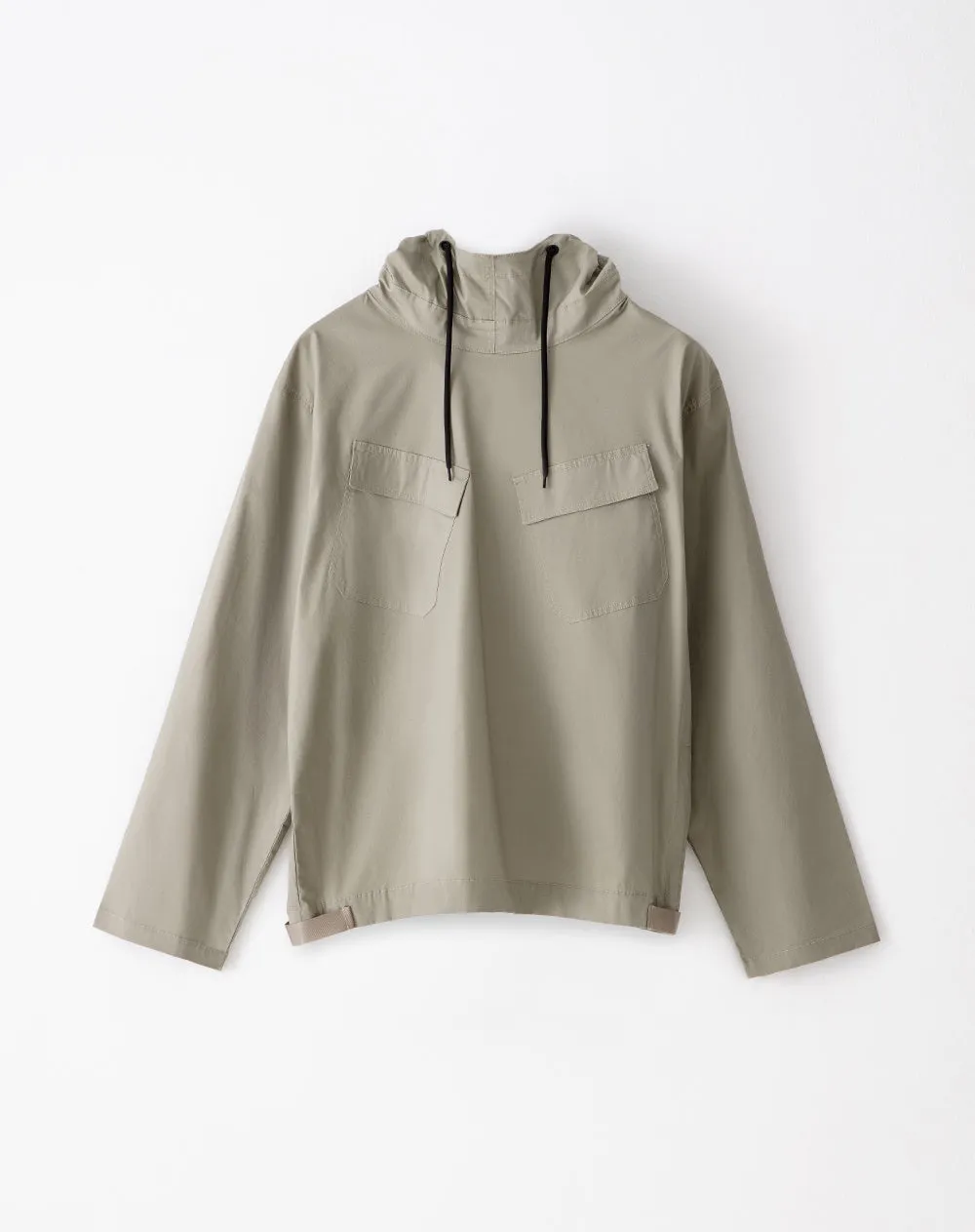 Chaqueta loose fit con capucha verde sold by Gef product image thumbnail 5