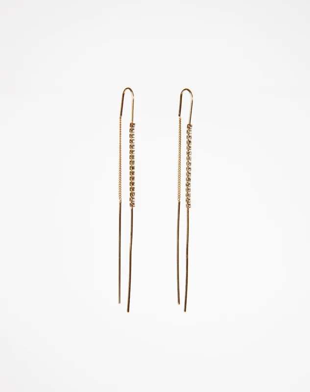 Arete dorado sold by Gef