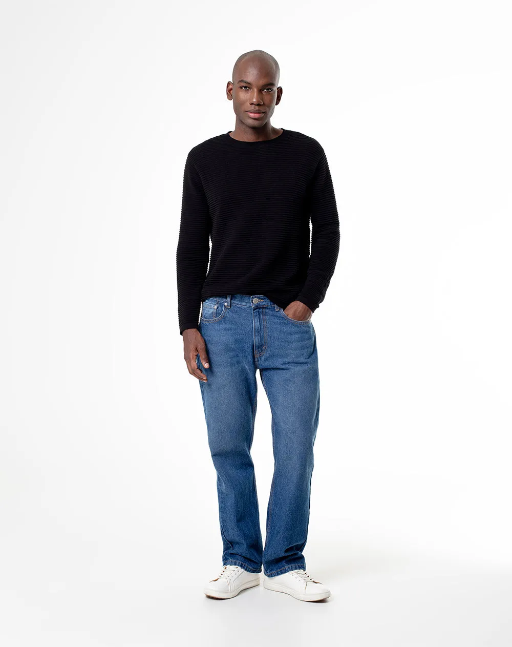 Jean recto índigo oscuro hombre sold by Gef