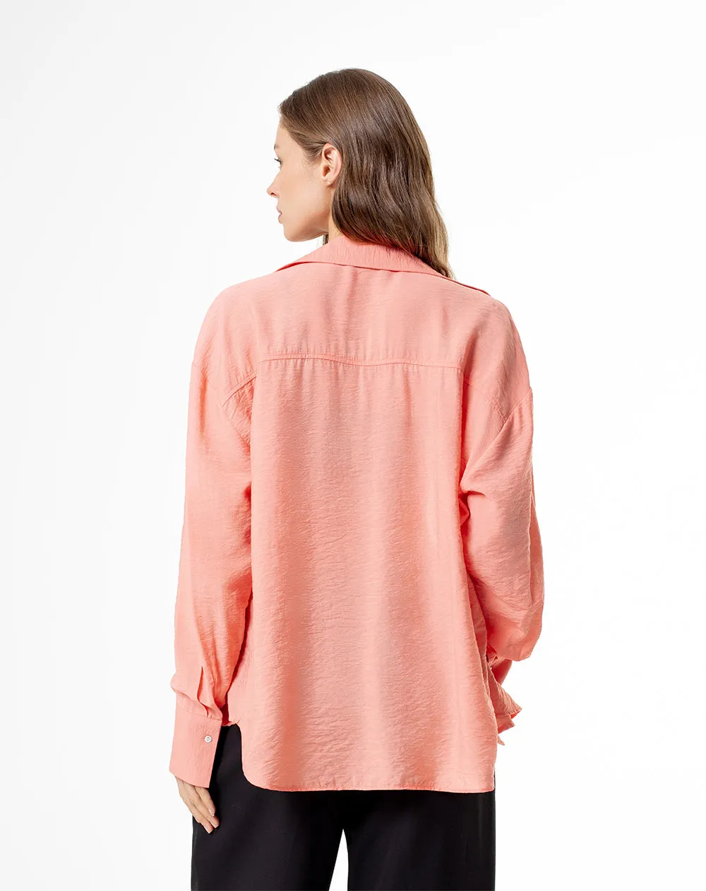 Camisa manga larga regular coral mujer sold by Gef product image thumbnail 2