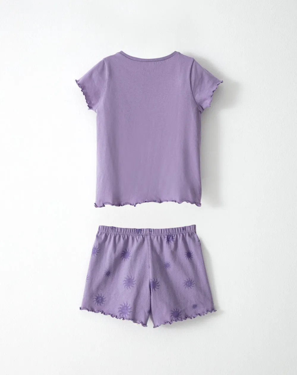 Pijama Lanis regular fit manga corta morada sold by Gef product image thumbnail 2