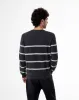 Buzo regular fit gris jaspe rayas sold by Gef