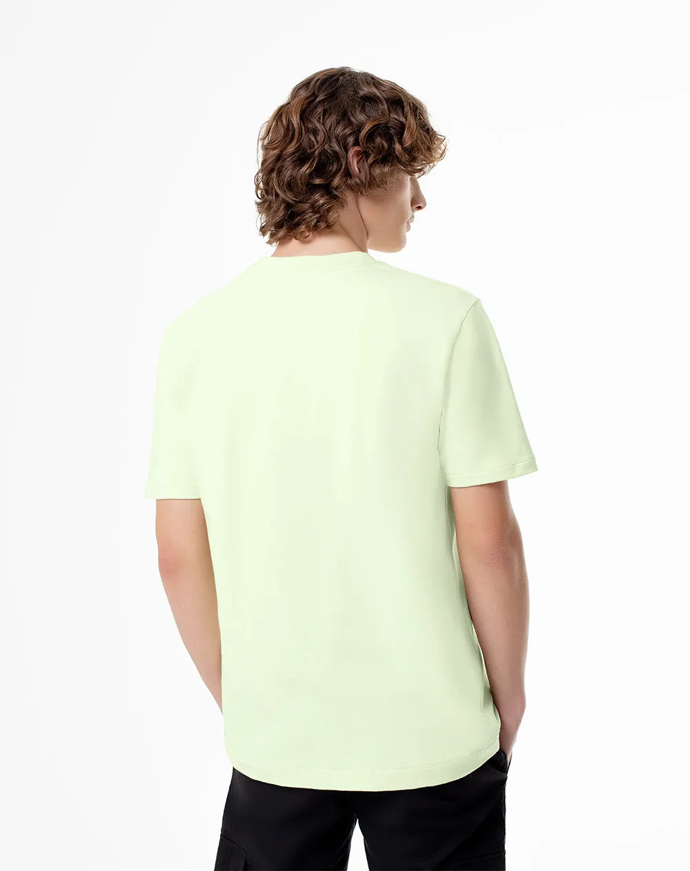 Camiseta oversized fit manga corta verde sold by Gef product image thumbnail 2