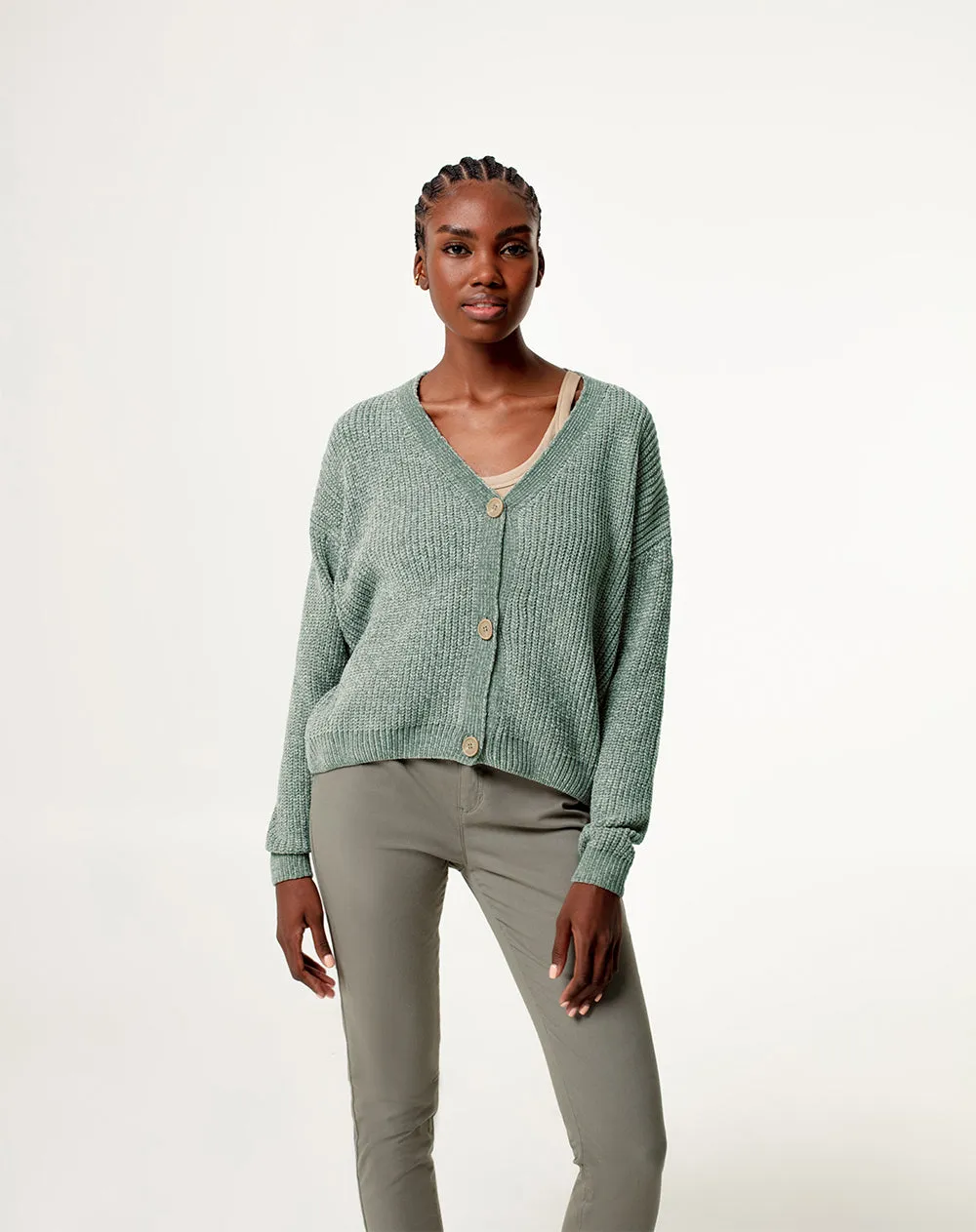 Buzo loose fit verde sold by Gef product image thumbnail 3