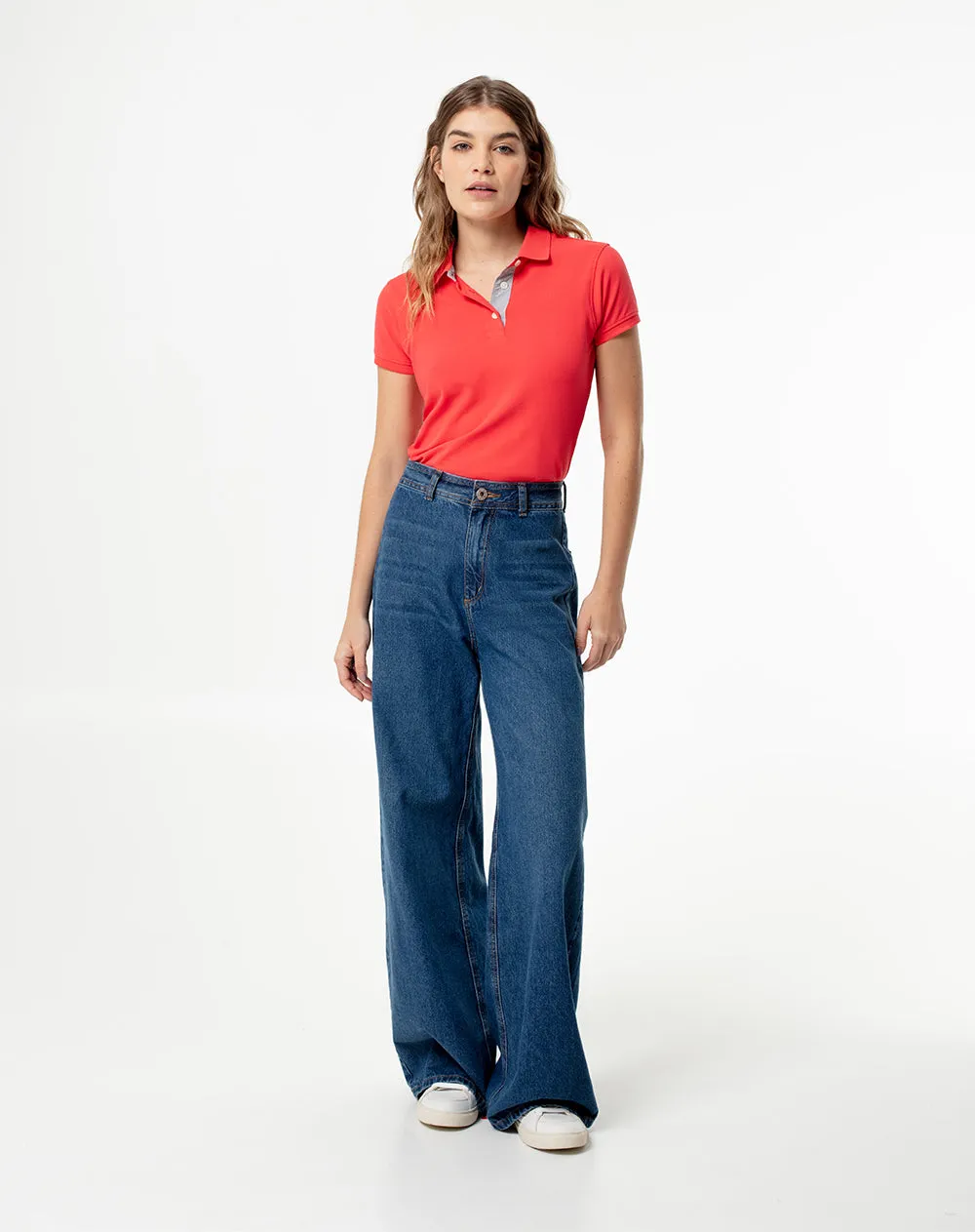 Polo slim fit roja sold by Gef product image thumbnail 4