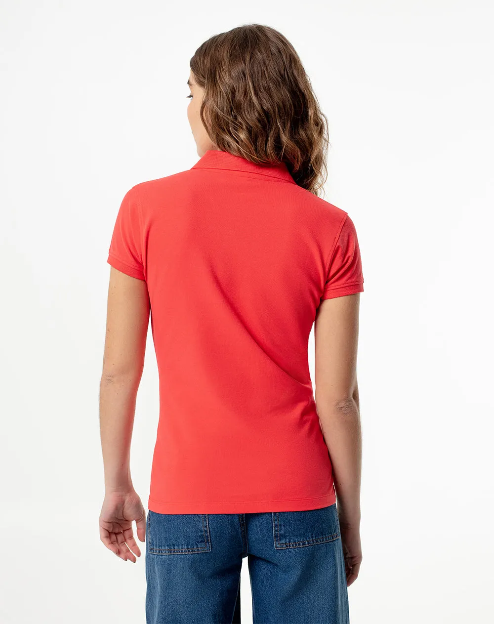 Polo slim fit roja sold by Gef product image thumbnail 2