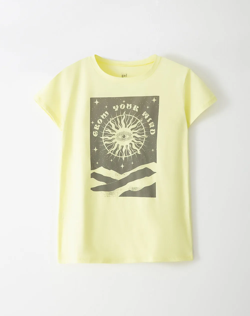 Camiseta regular fit manga 3/4 verde sold by Gef product image thumbnail 5