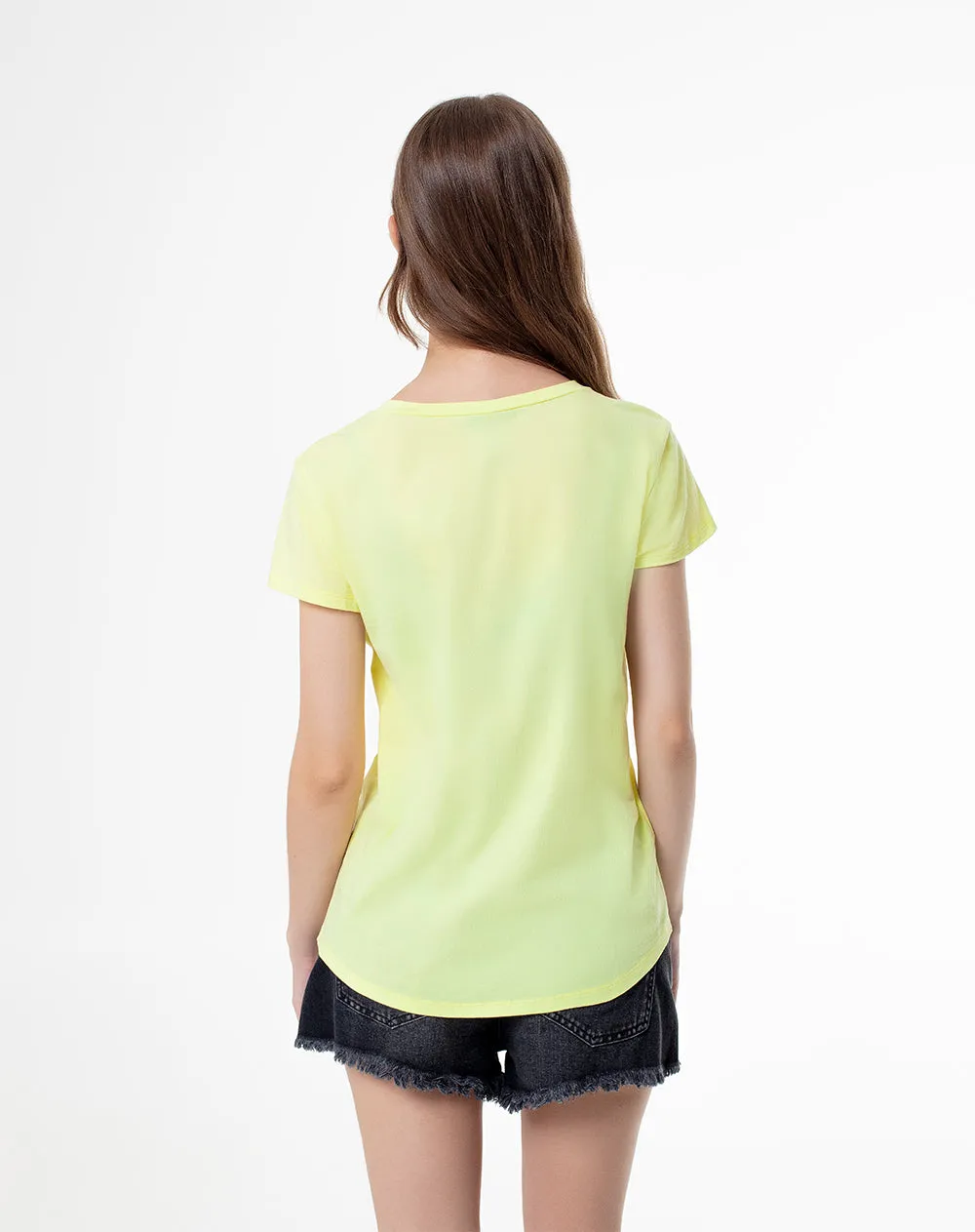 Camiseta regular fit manga 3/4 verde sold by Gef product image thumbnail 2