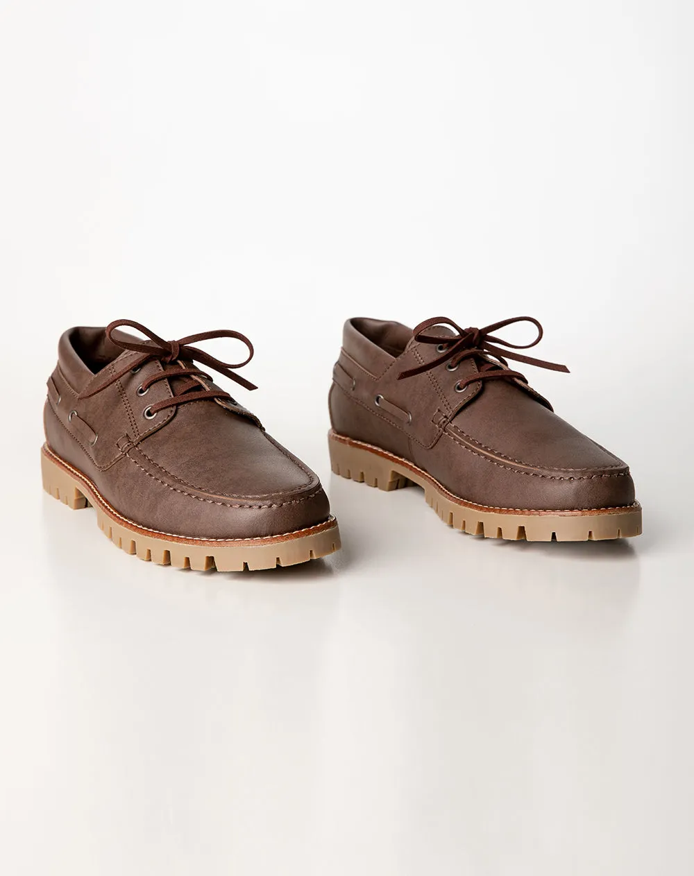 Zapatos loafer cafe sold by Gef