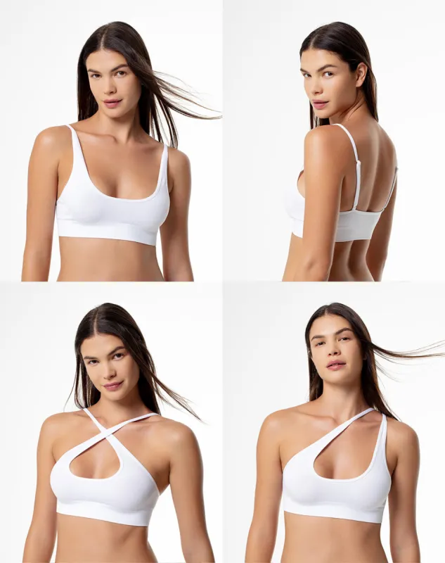 Top soporte medio cargaderas multiusos blanco sold by Gef