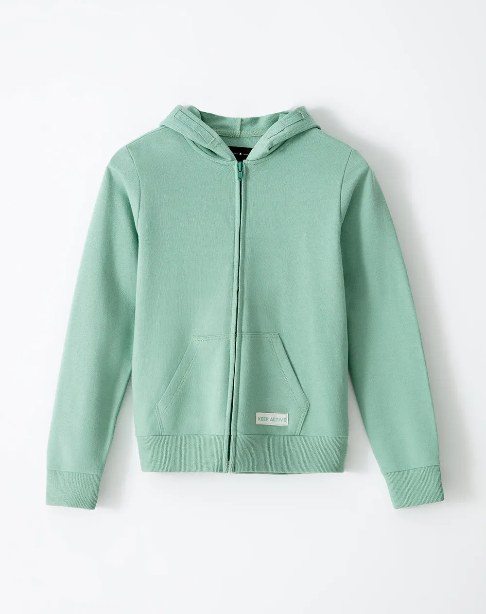 Chaqueta regular fit con capucha verde sold by Gef product image thumbnail 5