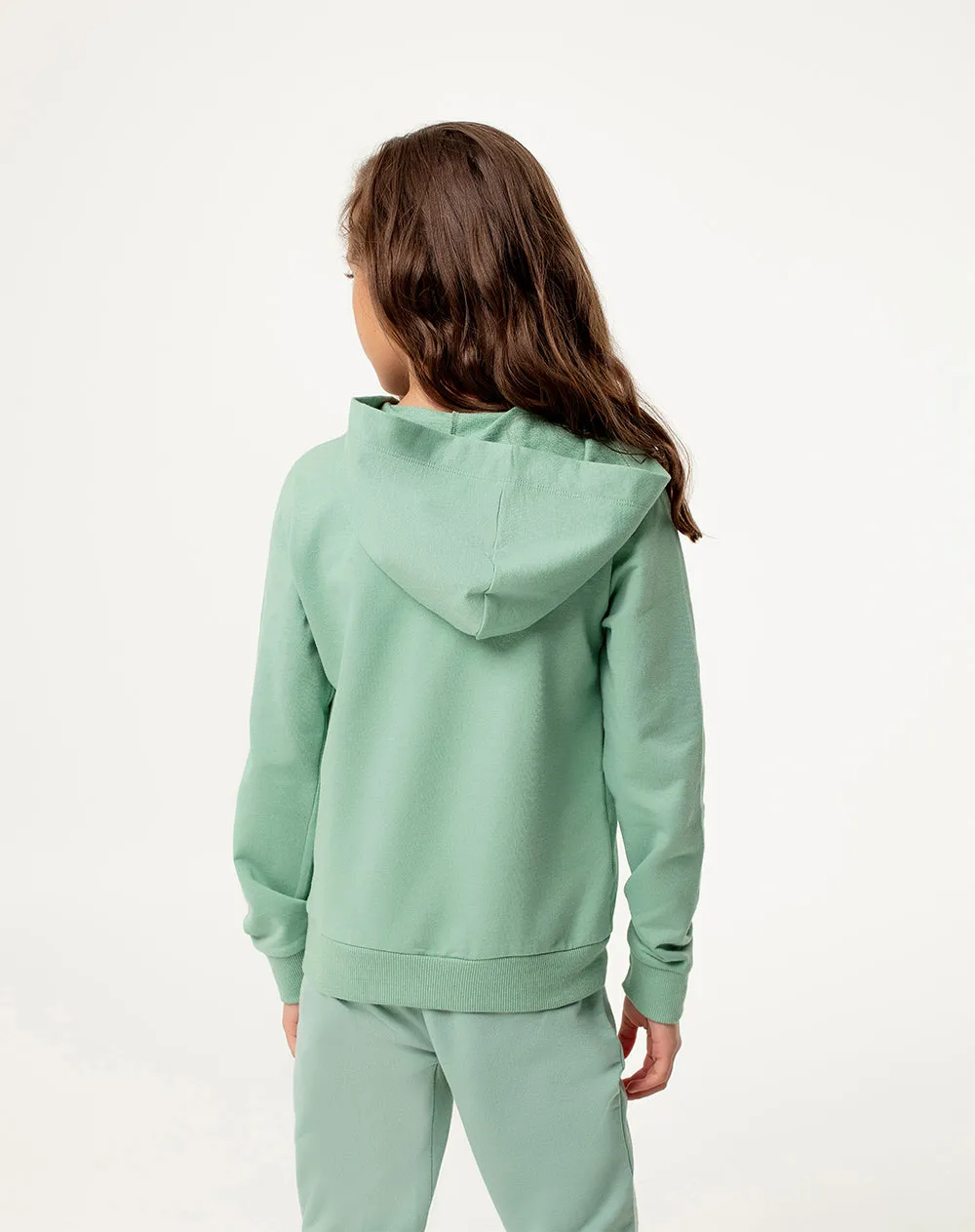 Chaqueta regular fit con capucha verde sold by Gef product image thumbnail 2