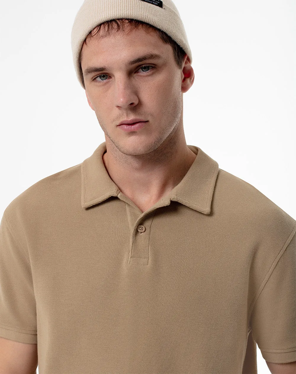 Polo regular algodón habano hombre sold by Gef product image thumbnail 3