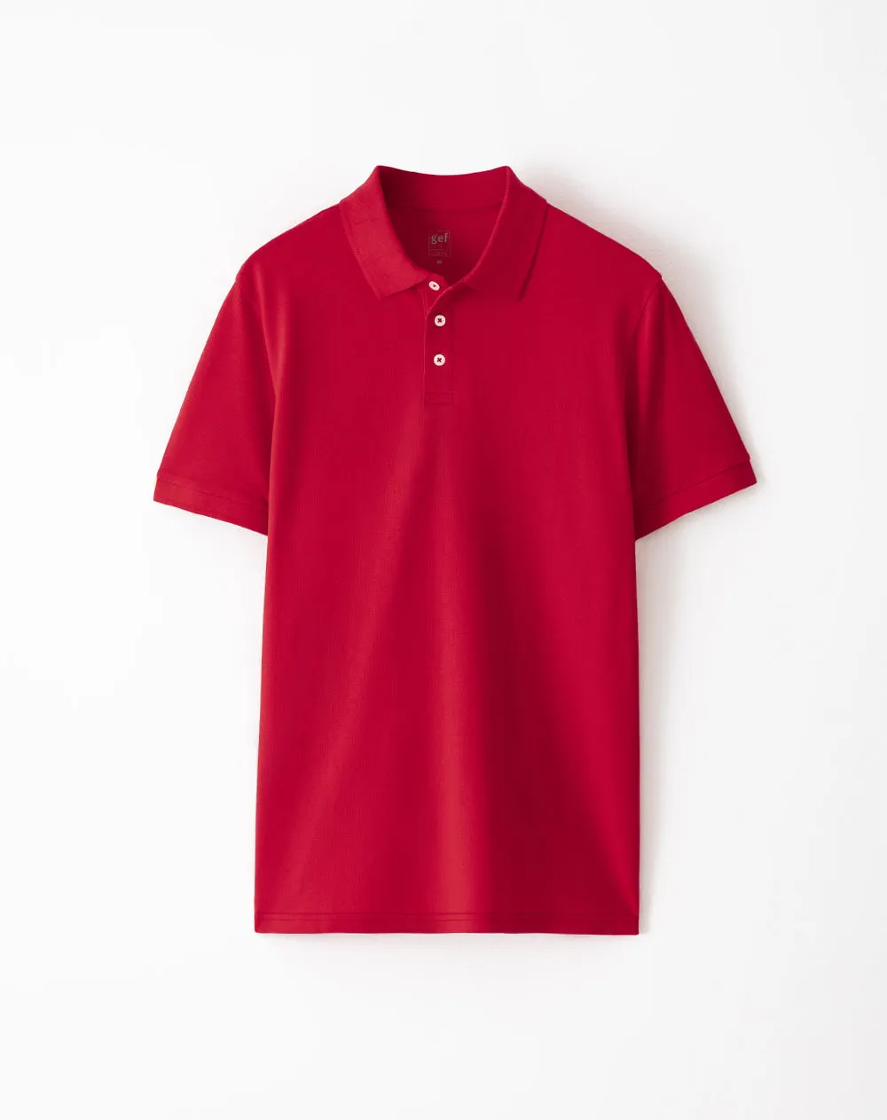 Polo slim algodón roja hombre sold by Gef product image thumbnail 5
