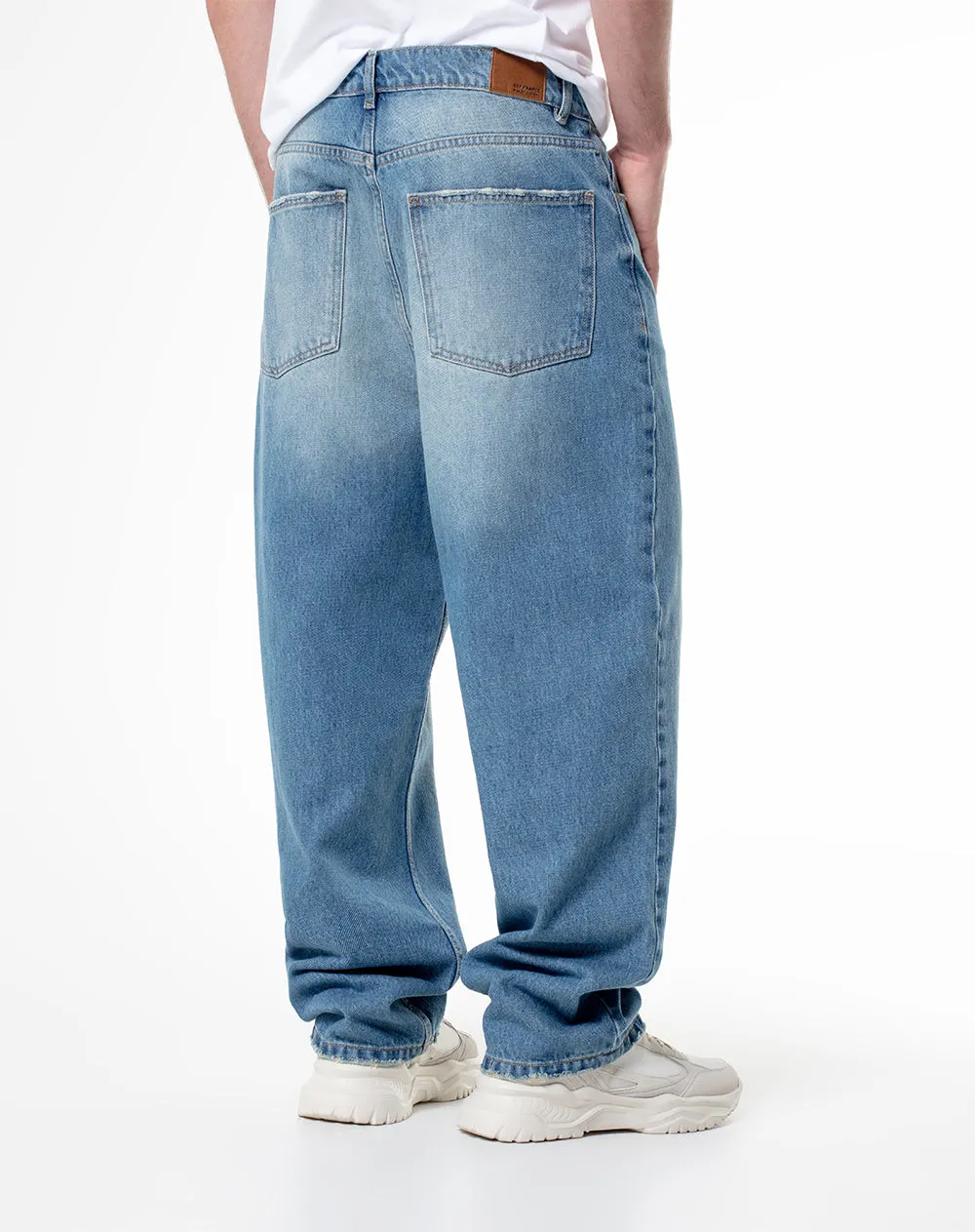 Jean baggy 100% algodón índigo medio hombre sold by Gef product image thumbnail 2