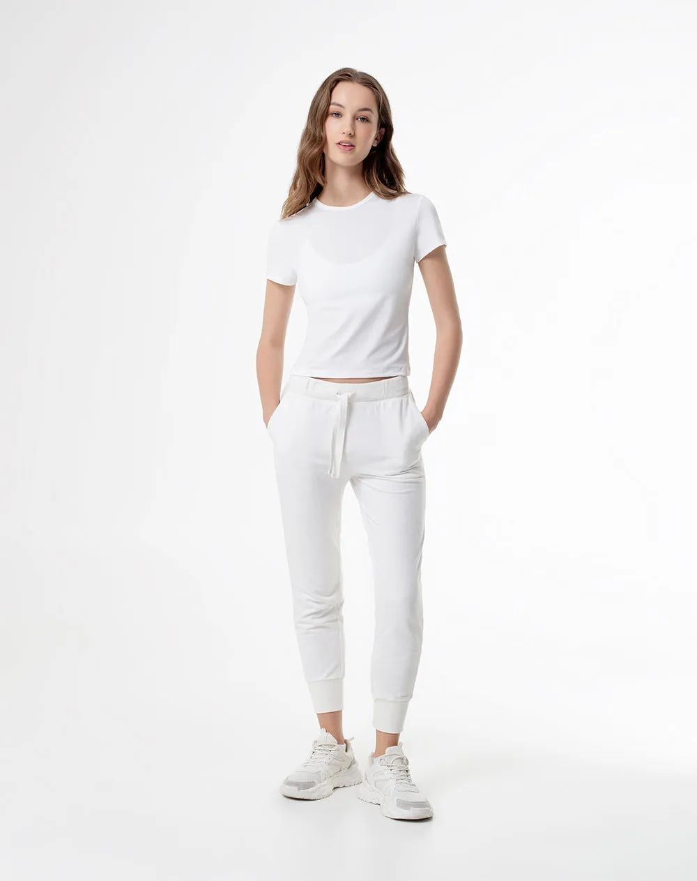 Camiseta deportiva secado rápido blanca mujer sold by Gef product image thumbnail 4