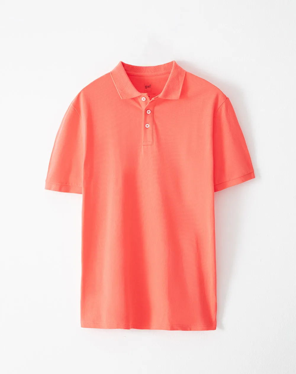 Polo slim fit coral sold by Gef product image thumbnail 5