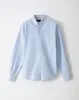 Camisa Modri slim fit manga larga azul con rayas sold by Gef
