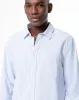 Camisa Modri slim fit manga larga azul con rayas sold by Gef