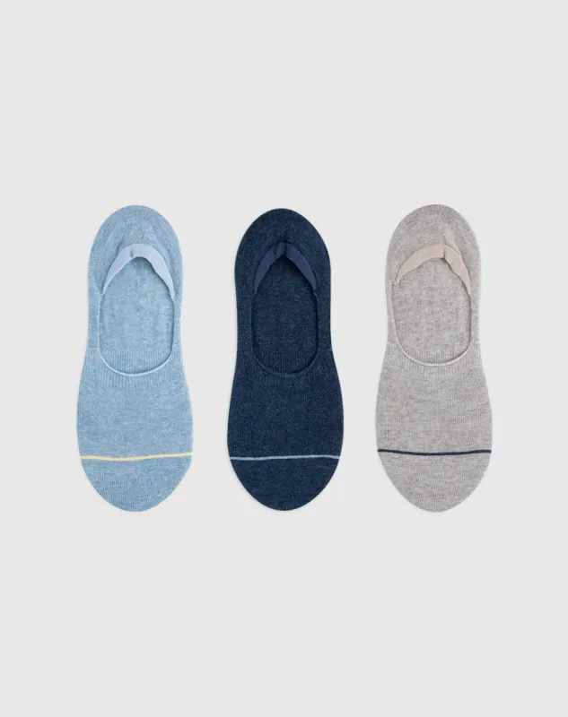 Medias mujer baleta algodón pack x3 surtido sold by Gef