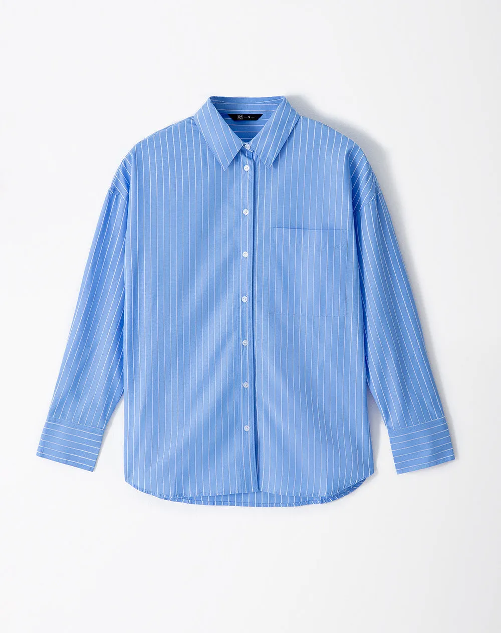 Camisa manga larga oversize algodón rayas mujer sold by Gef product image thumbnail 5