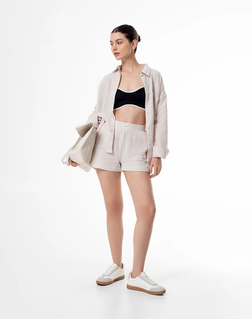 Camisa relaxed fit manga larga arena sold by Gef product image thumbnail 5