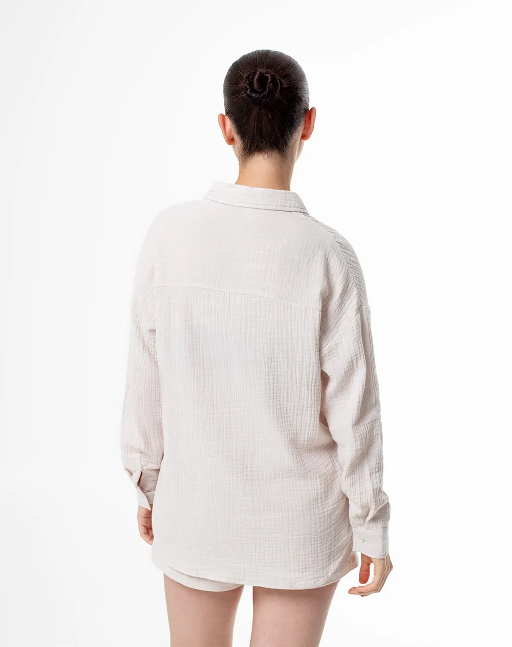 Camisa relaxed fit manga larga arena sold by Gef product image thumbnail 2