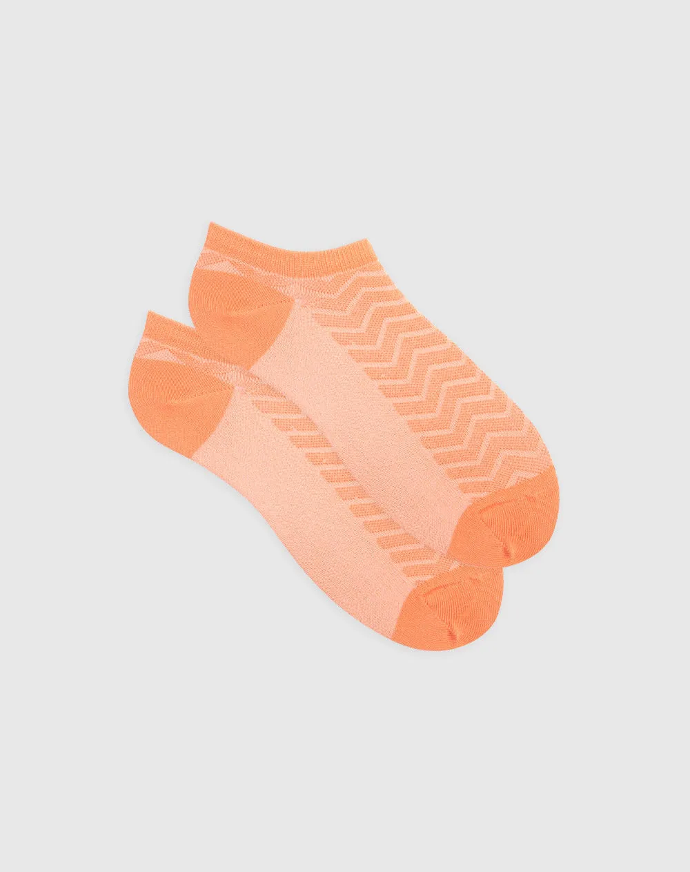 Medias tobilleras naranjas sold by Gef