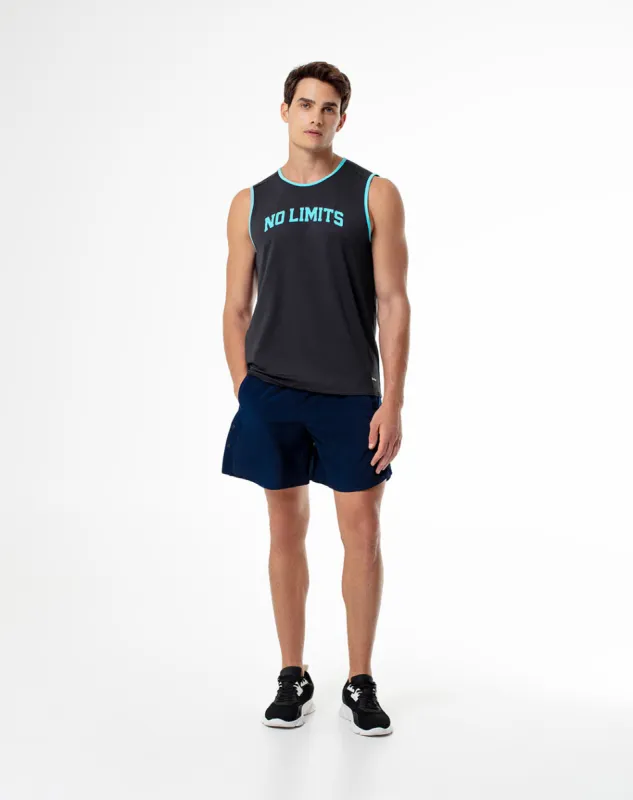 Camiseta regular fit azul sold by Gef