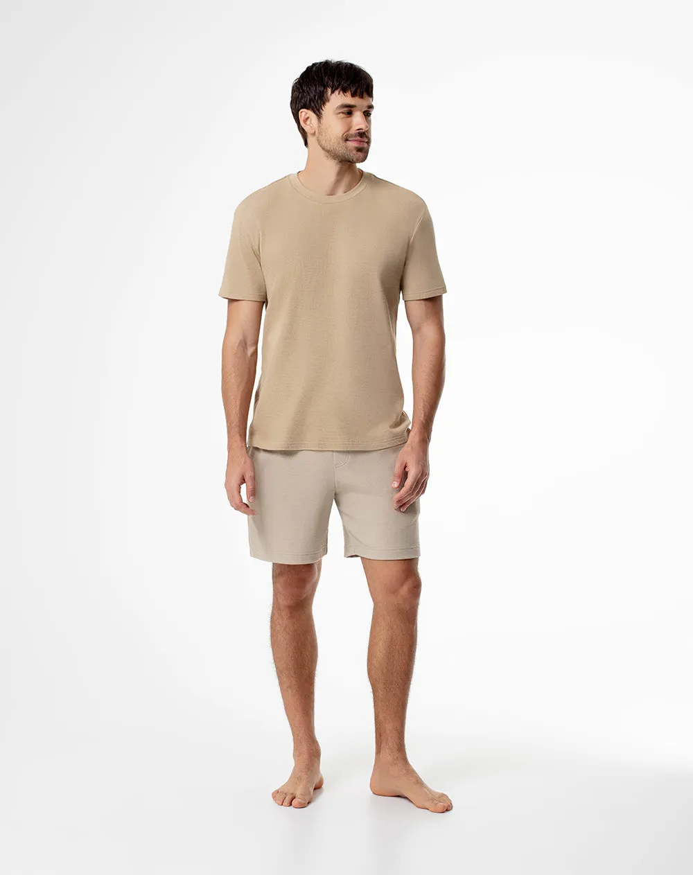 Camiseta oversize algodón habano hombre sold by Gef product image thumbnail 4