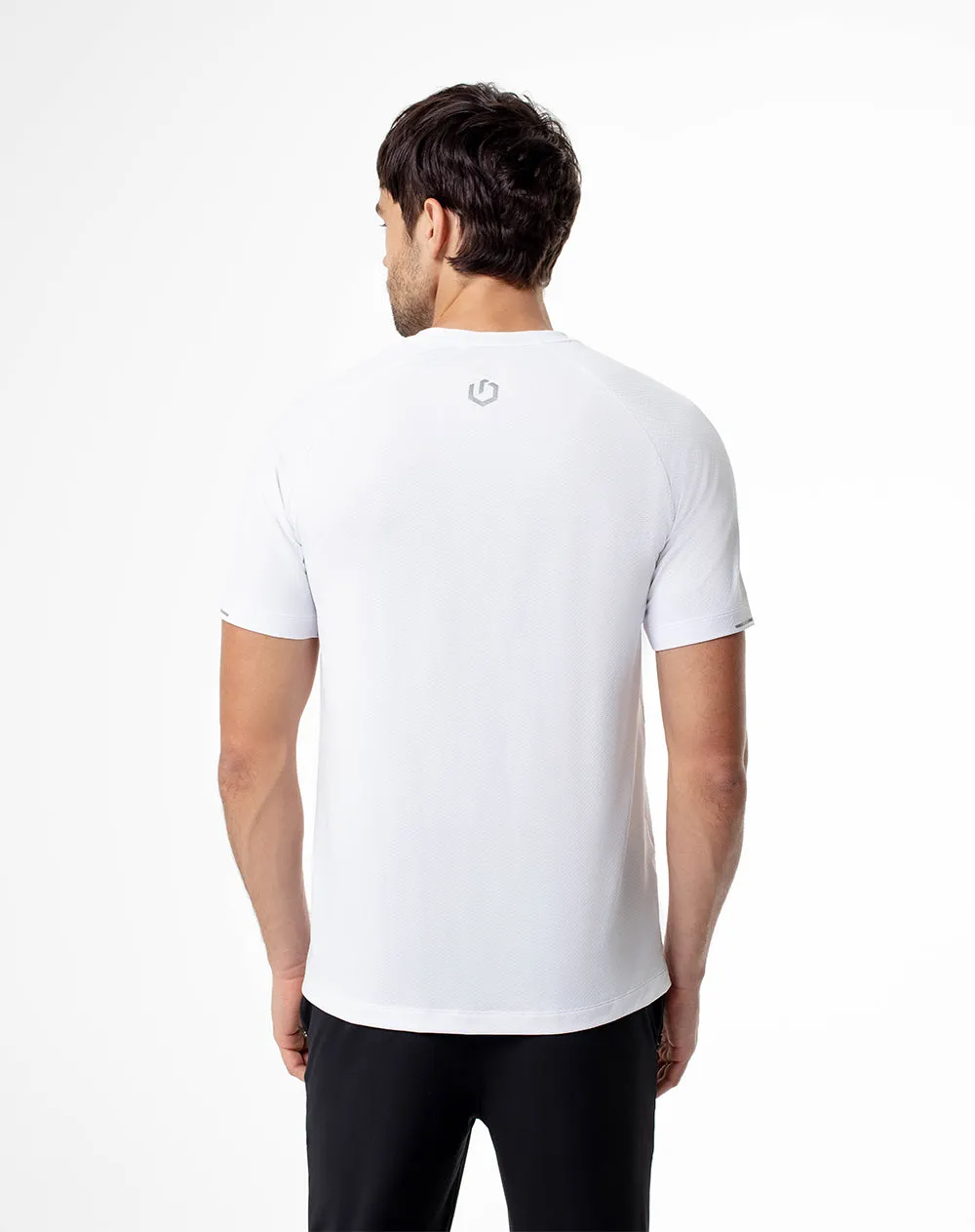 Camiseta deportiva control humedad blanca hombre sold by Gef product image thumbnail 2