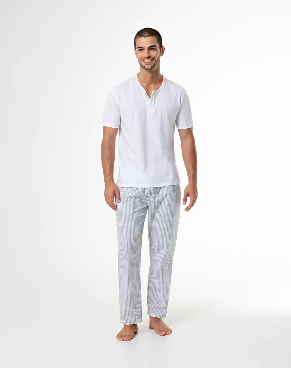 Camiseta relax algodón jersey blanca hombre sold by Gef product image thumbnail 4