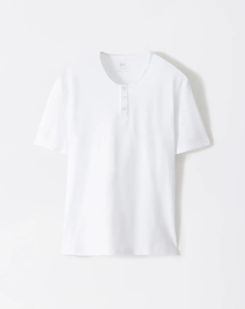 Camiseta relax algodón jersey blanca hombre sold by Gef product image thumbnail 5