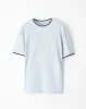Camiseta regular algodón jersey azul hombre sold by Gef