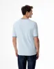 Camiseta regular algodón jersey azul hombre sold by Gef