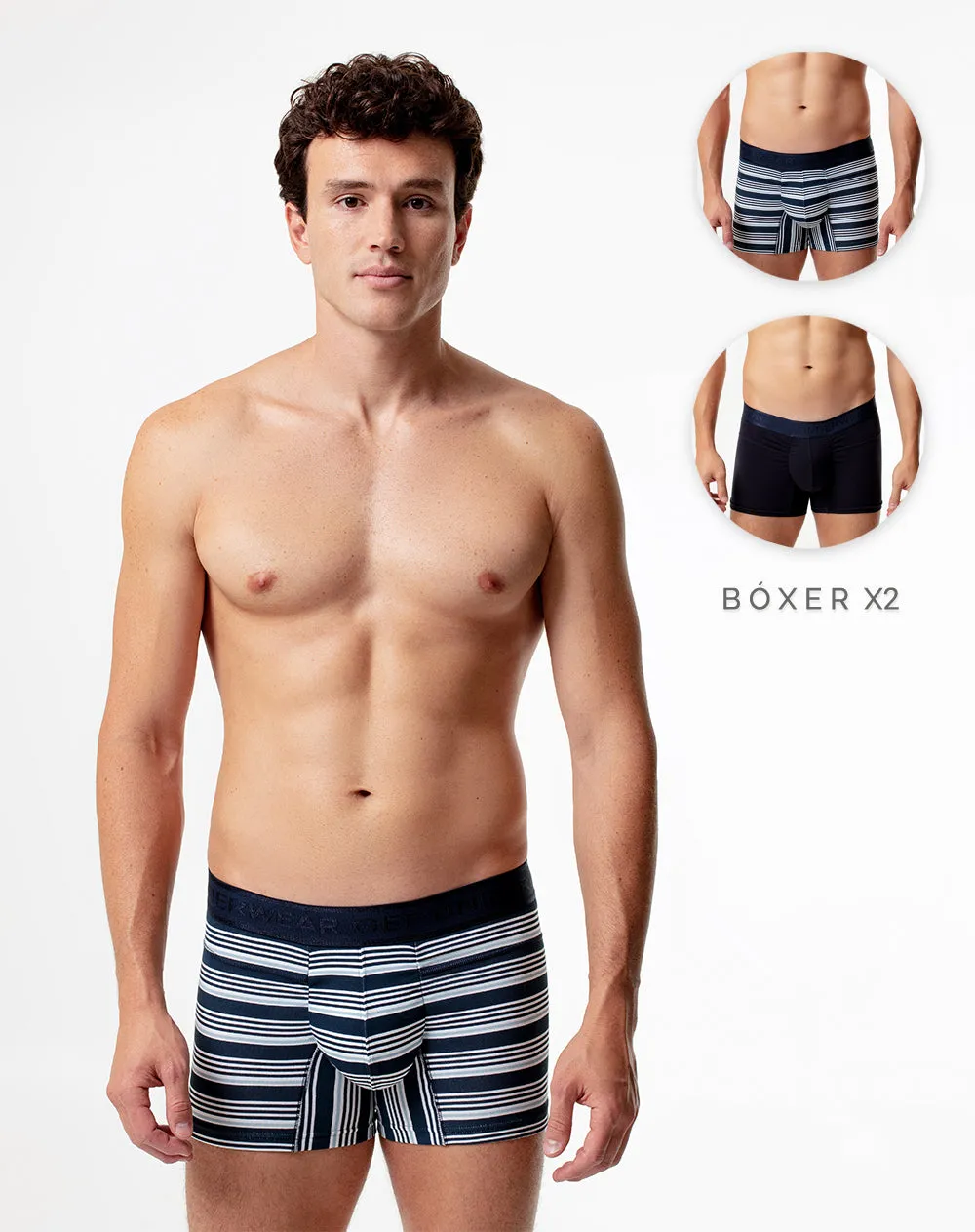 2 bóxers corto surtido sold by Gef
