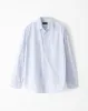 Camisa regular fit manga larga azul con rayas sold by Gef