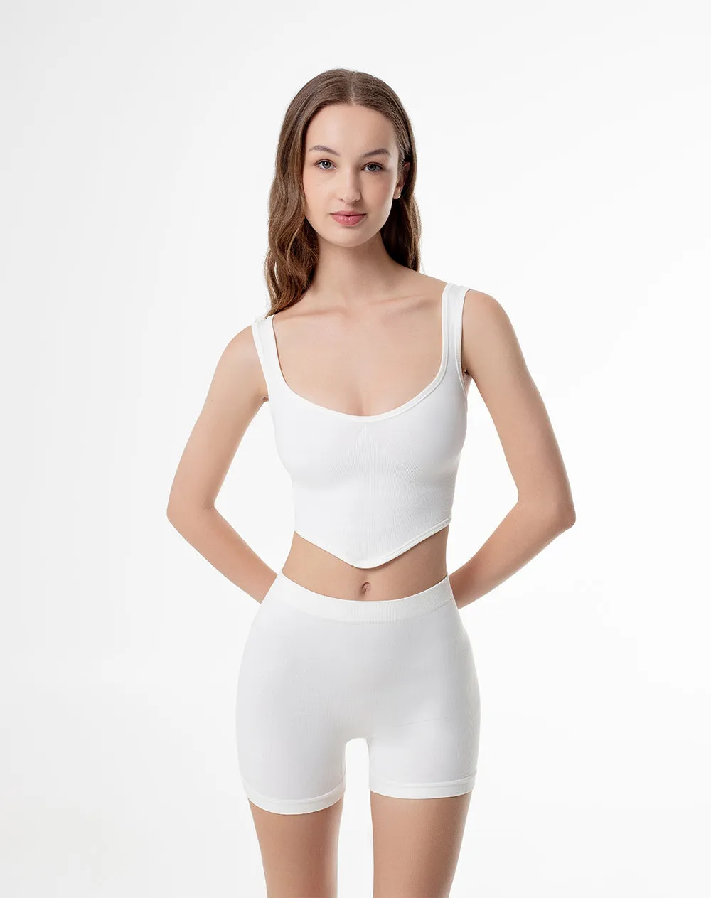 Panty tipo bóxer seamless crudo mujer sold by Gef