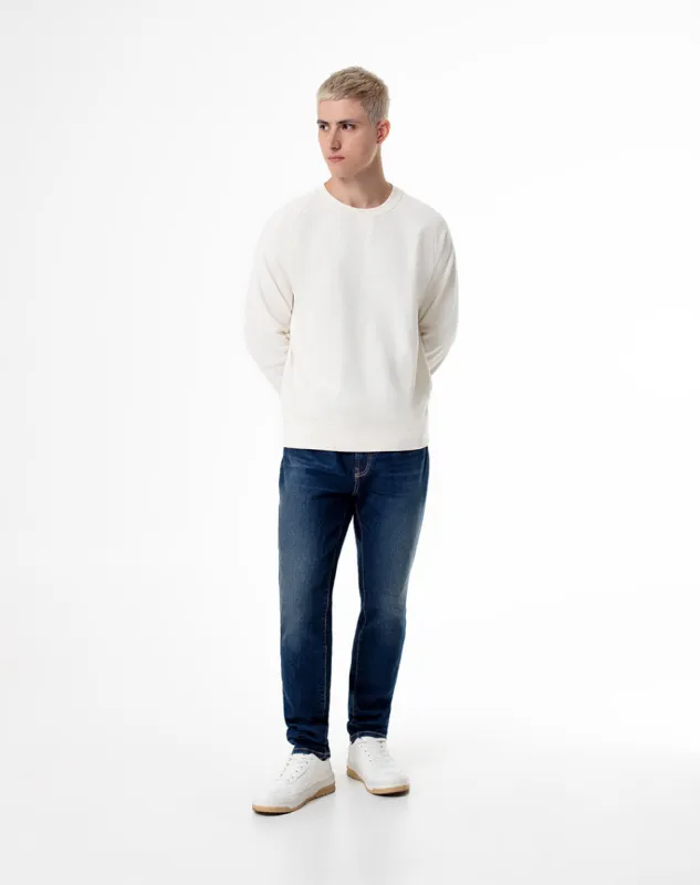 Jean skinny fit tiro medio indigo oscuro sold by Gef