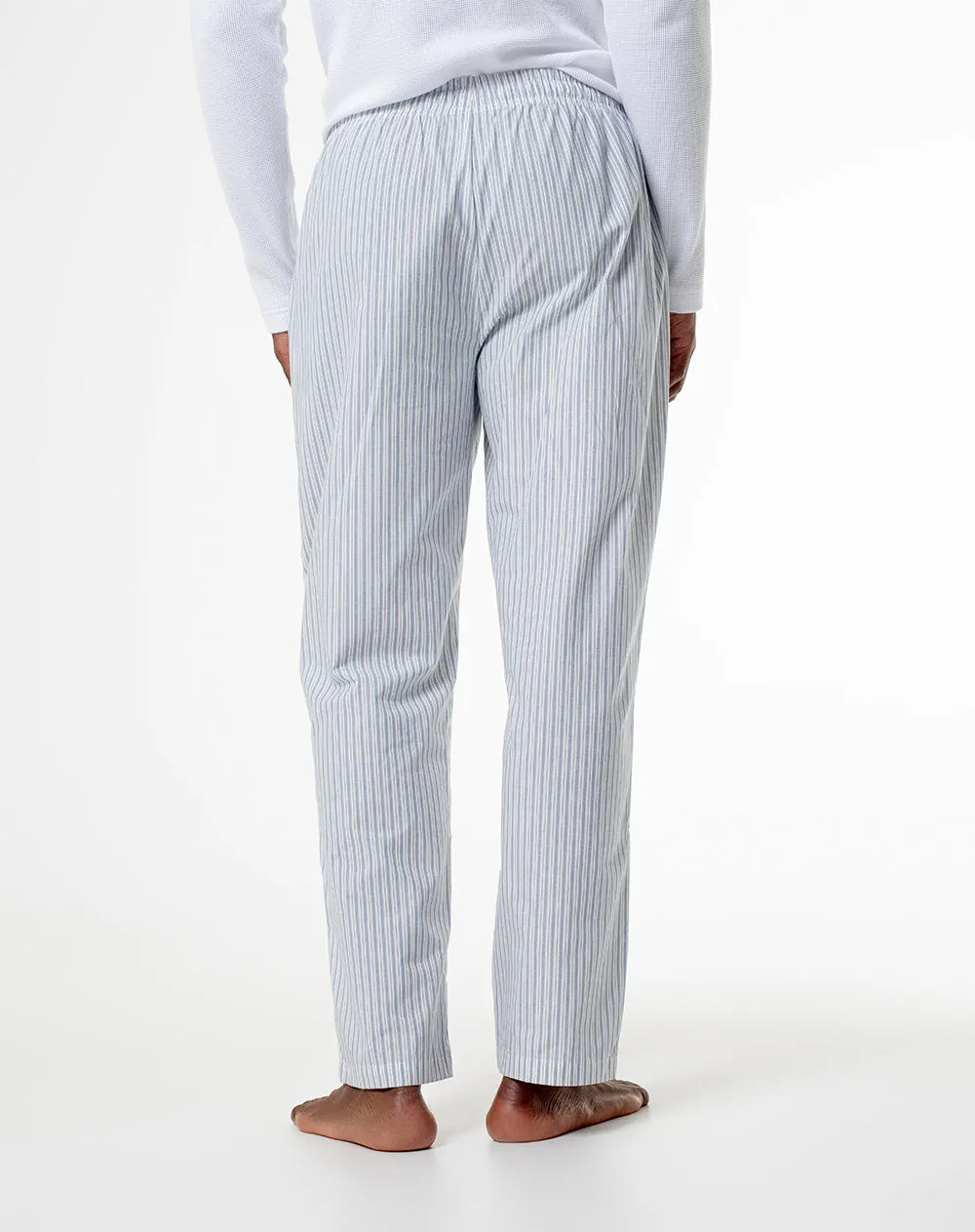 Pantalón regular fit tiro medio azul rayas sold by Gef product image thumbnail 2