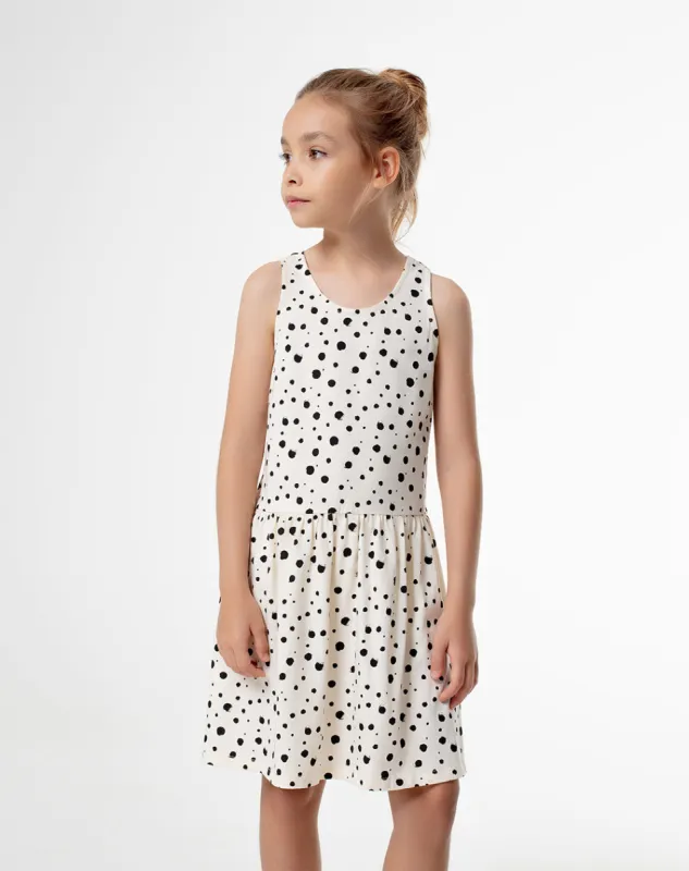 Vestido Lirai corto crudo estampado sold by Gef