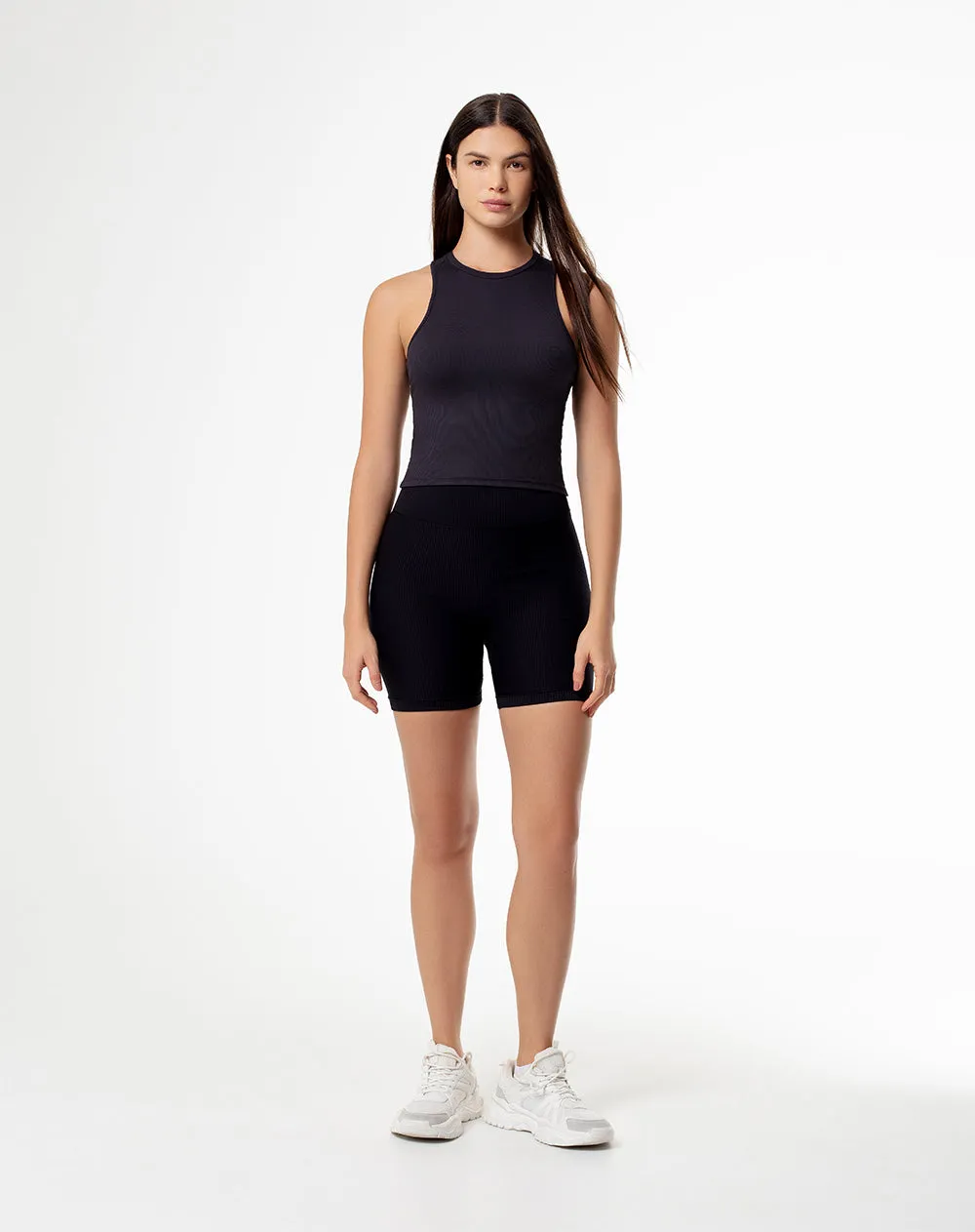 Camiseta esqueleto deportiva secado rápido negra mujer sold by Gef product image thumbnail 5