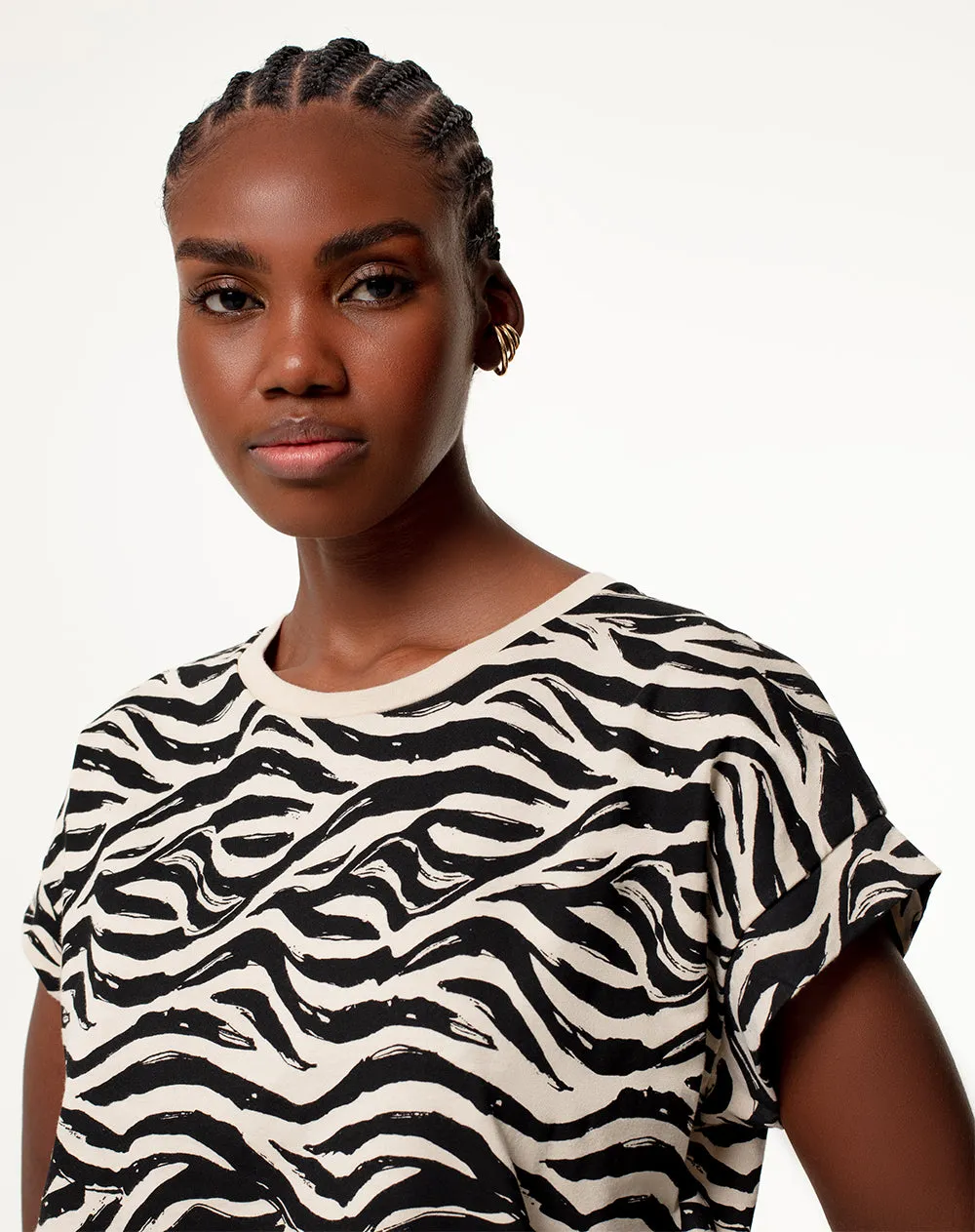 Camiseta regular fit manga corta estampada sold by Gef product image thumbnail 3