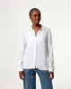 Camisa regular fit manga larga blanca sold by Gef