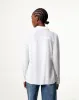 Camisa regular fit manga larga blanca sold by Gef