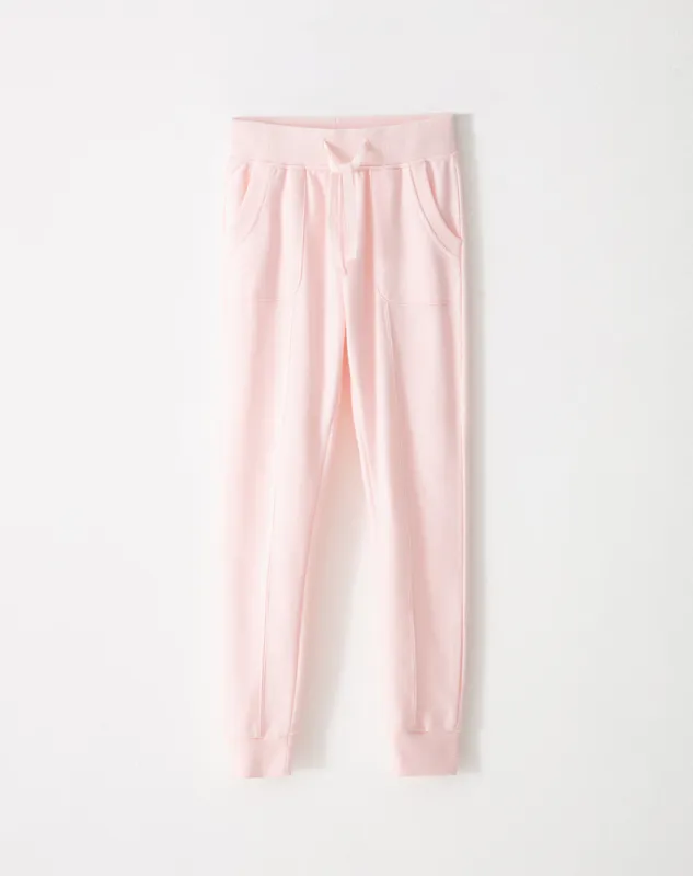 Jogger Linus regular fit tiro medio rosado sold by Gef