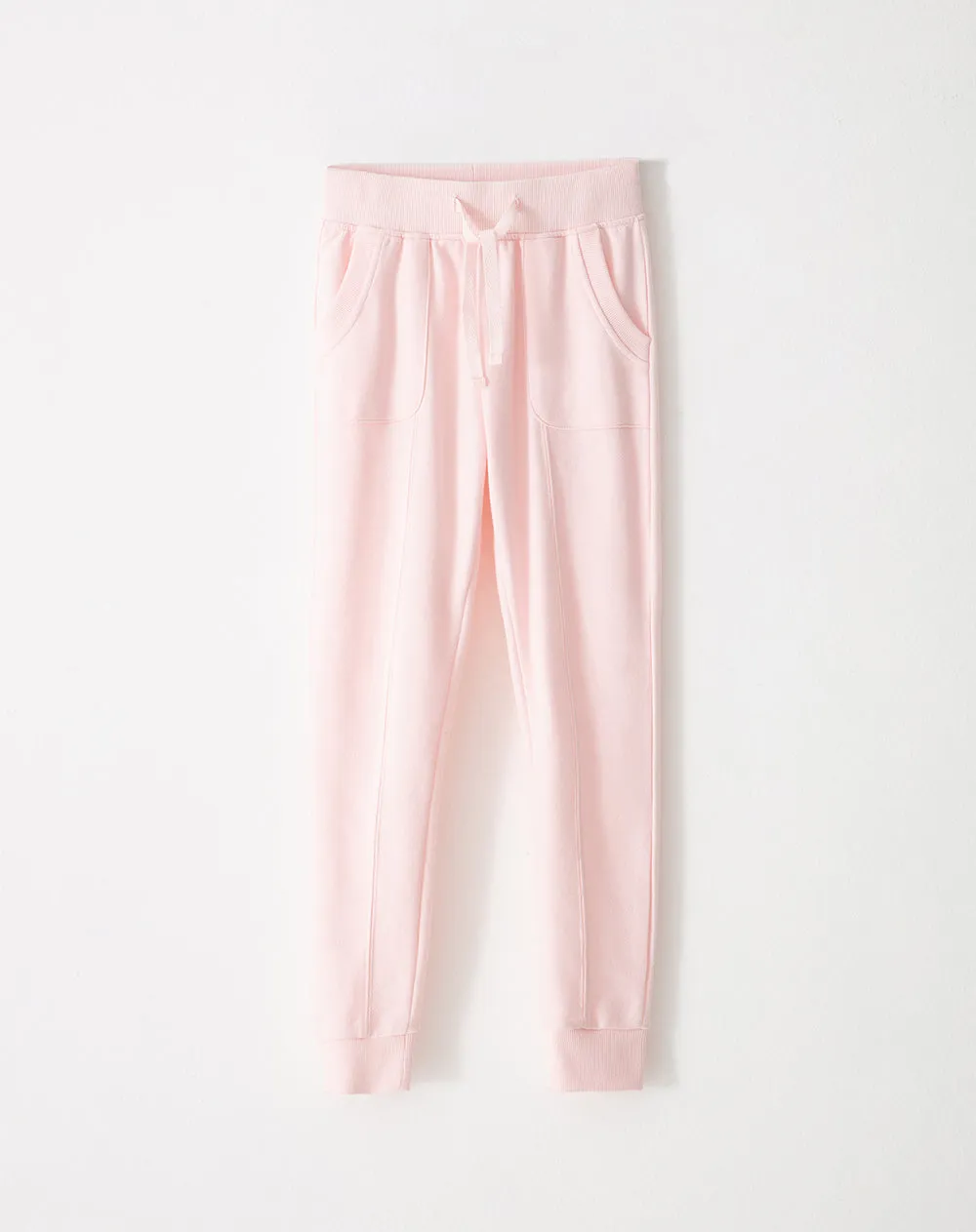 Jogger Linus regular fit tiro medio rosado sold by Gef