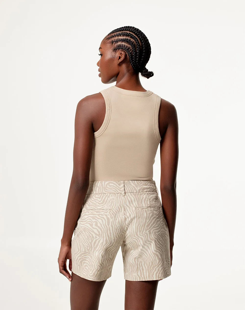 Bermuda regular fit en drill habano estampado sold by Gef product image thumbnail 2