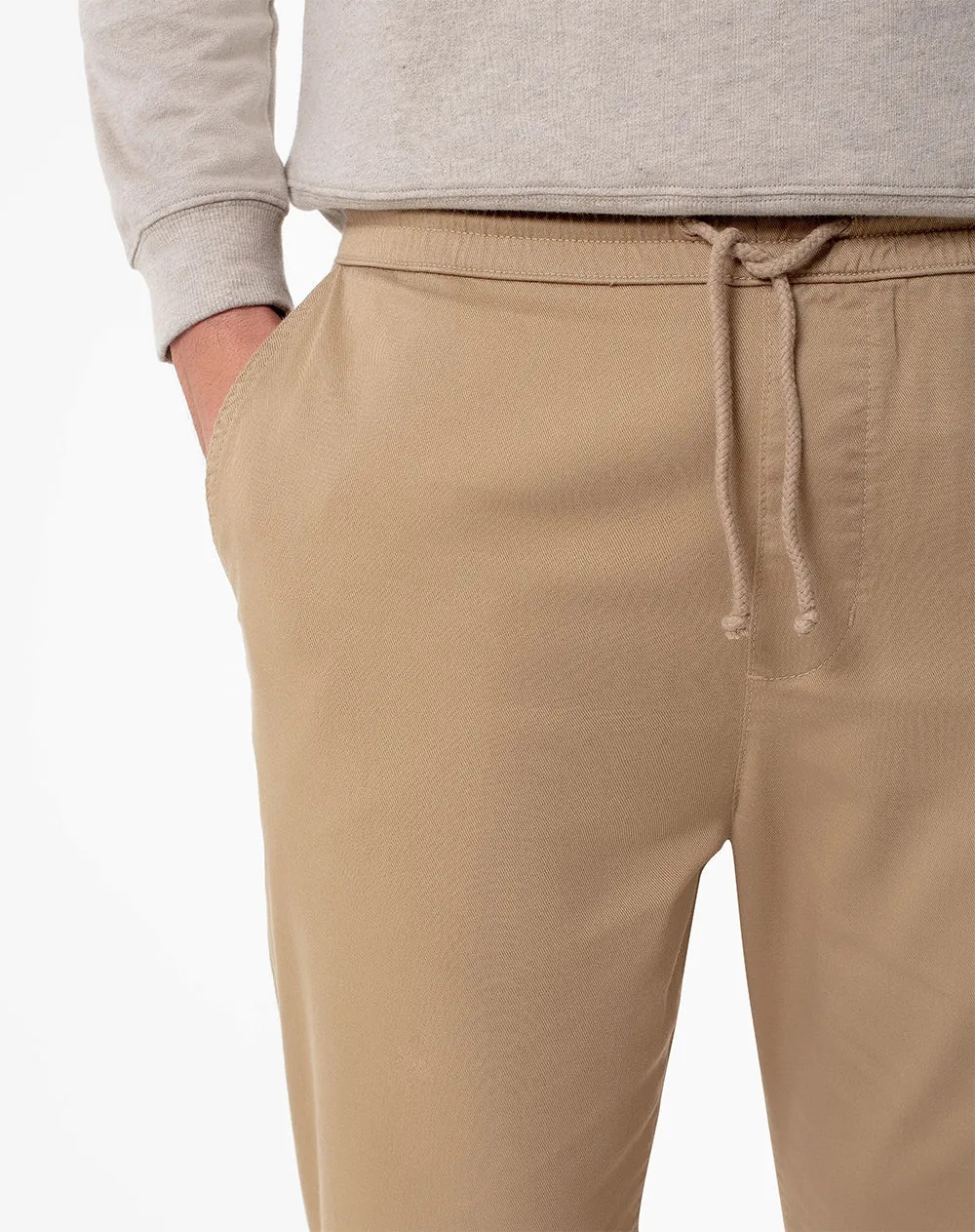 Pantalón regular drill algodón habano hombre sold by Gef product image thumbnail 4